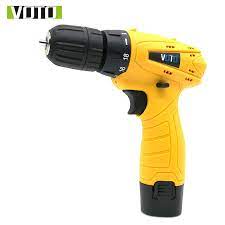 Serban menyediakan mudah alih dari satu lokasi ke lokasi lain, menjadikan ia ideal untuk keluar projek bawah tanah atau untuk kontraktor di tapak kerja. Ny084 12v Voto Cordless Drill Electric Screwdriver Power Tools Mesin Gerudi Pemutar Skru Tanpa Wayar Mudah Alih Shopee Malaysia