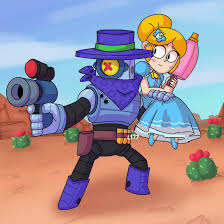 The rest of the proposed or actual pairs you can. Ricochet Protects His Girl Brawl Stars By Lazuli177 On Deviantart Brawl Star Art Art Memes