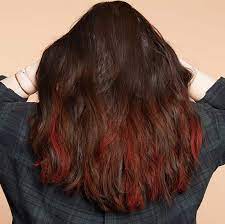 Lavender balayage on black hair. How To Get Red Ombre Hair L Oreal Paris