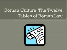 The 12 Tables Of Roman Law Roman Culture Lesson Roman Law Paragraph Writing Lesson