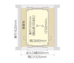 二方向出入口 建築レイアウト ホーム エレベータ