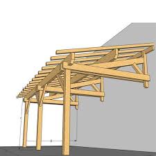 Appenti Sapin Massif Appenti Bois Pergola Adossee Bois Idees De Patio