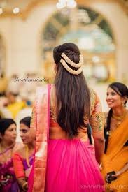 Comb the hair thoroughly and back brush it. Traditional Wedding Hairstyles For Short Hair Indian Addicfashion
