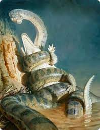 Gigantophis Animal Art Paleo Art Dinosaur Art
