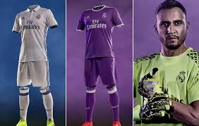 Primera, segunda y tercera playera. Real Madrid Ya Esta A La Venta La Camiseta Del Real Madrid 2016 2017 Marca Com