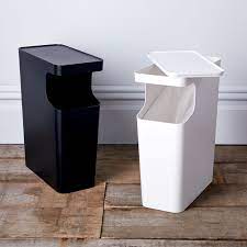 Side Table Trash Can In 2021 Bedroom Trash Can Bathroom Trash Can Trash Can
