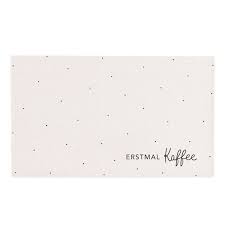 Ihr mann musste die kinder abholen (pres.) die kinder mussen von ihm abgeholt werden. Fussmatte Erstmal Kaffee Eulenschnitt