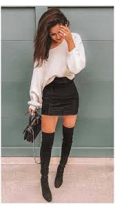 30 Stunning And Hote Winter Outfits You Must Copy This Year Women Fashion Lifestyle Blog Shinecoco Com Casual Going Out Outfits Casual Bar Outfits Winter Outfits Dressy