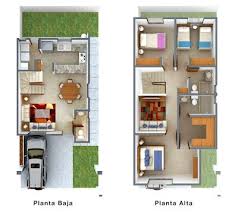 En planta baja, ingresando nos encontramos con. Planos De Casas De Dos Pisos 6 X 12