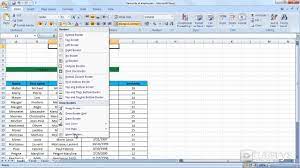 Or, home > borders arrow > draw borders. How To Add Borders With Excel 2007 Youtube