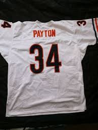 Chicago bears jerseys can be brought from many online stores, including: Mitchell Ness Chicago Bears 1985 Walter Payton Authentic Throwback Team Color Jersey For Sale Online Ebay