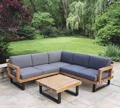 Backyard Creations Sydney Blue Sectional Seating Patio Set At Menards In 2021 Patio Furniture Collection Patio Set Backyard Creations