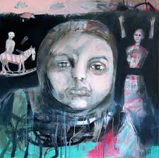 Schachspieler Painting by Petra Seibert