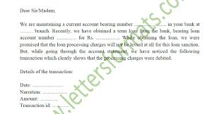 Sample letter to waive charges university! Letter To Bank Manager For Refund Of Charges Template