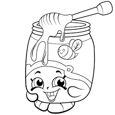 For boys and girls, kids and adults, teenagers and toddlers, preschoolers and older kids at school. Honeeey Shopkins Coloring Page Free Printable Coloring Pages For Kids
