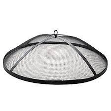 * available in sizes 24 through 60 * made from 1/4 x 1 solid stainless steel or mild steel frame work * commercial fire screen 8 x 8 per sq inch: Best Fire Pit Screen Keep The Embers At Bay Outsidemodern
