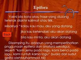 Majas Epifora Adalah 1001 Contoh Majas