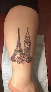 Eiffeltower Tattoo Bigben Europe Eiffel Tower Big Ben Europe London England Paris France Tattoos Paris Tattoo Minimalist Tattoo