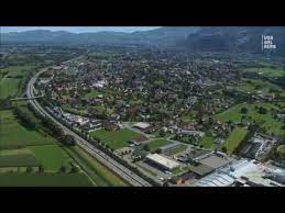 In der region wurden 100 km spazierwege, 31 km wanderwege und ein 1km langer. Vorarlberg Von Oben Altach Youtube