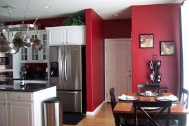 marvellous red paint colors kitchen