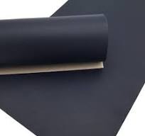 NAVY BLUE Smooth Faux Leather Sheets, PVC Leather Sheets ...