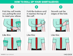This Hack Is The Best Way To Roll Up Your Shirt Sleeves How To Roll Sleeves Shirt Sleeves Men Style Tips