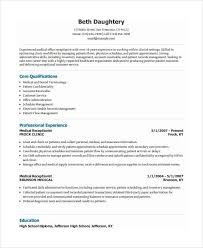 Receptionists working in medical offices are responsible for helping patients with all their queries, fixing appointments with doctors, scheduling. For Receptionist Front Desk Medical Resume Sample Administrative Hudsonradc