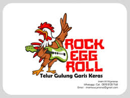 Hallloooo semuaakhirnya ada video barujajanan sd yg jd populer. Logo Egg Roll Rock By Imam Wijanarko On Dribbble