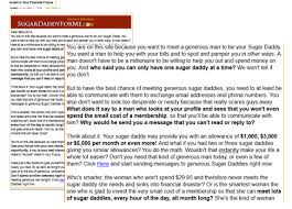 It is a relationship in exchange for money, generally speaking. The Formula For Sugar Daddy Dating The Sugar Baby Profile Cure For Attracting The