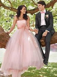Strapless Pink Ball Gown Wedding Dresses With Sash Simple Tulle Bridal Dress Awd1273 Pink Wedding Dresses Light Pink Wedding Dress Ball Gown Wedding Dress