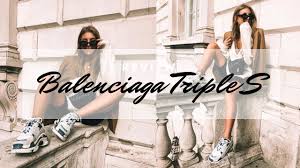 Maybe you would like to learn more about one of these? 5 Ways To Wear Balenciaga Triple S Sinead Crowe Youtube
