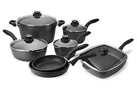Swiss Diamond 10piece Nonstick Cookware Set With Bonus Saute Pan You Can Get More Details By Clicking On The Im Cookware Set Nonstick Cookware Cookware Sets