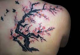 Cherry blossom tattoo may take form of designs, which are simply fashionista's delight or such which hold deep philosophical meanings. Cherry Blossom Tattoo Designs For Girls Full Tattoo Tattoo Designs For Girls Cherry Tree Tattoos Full Tattoo