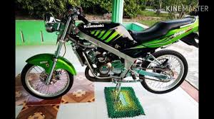 Modif kawasaki ninja 150 rr velg 17 jari jari modifikasi motor via pinterest.com. Modifikasi Kawasaki Ninja Ss Riau Youtube