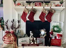 Fireplace Holiday Decor Holiday Holiday Season