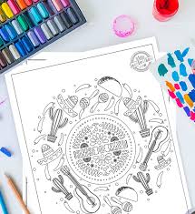 Don't forget to share your favorite cinco de. Free Printable Cinco De Mayo Coloring Pages For Kids