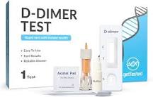 GetTested D-Dimer Test Kit, At-Home Blood Clot Risk Screening ...