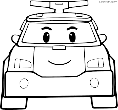 Supercoloring.com is a super fun for all ages: Robocar Poli Coloring Pages Coloringall