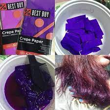 Instagram Photo By Chareena Junasa May 31 2016 At 2 43pm Utc Hair Dye For Kids Diy Hair Dye Tissue Paper Hair Dye