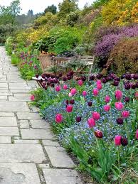 Spring Garden Garden Outdoor Border Gardenbed Flowers Flowerbed Cottage Garden Backyard Landscaping Backyard Garden