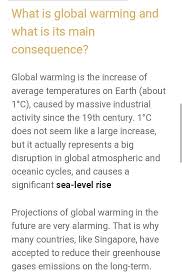 This paper addresses the possible causes for this phenomenon, its effects on societal structure. Define The Term Global Warming What Are Its Consequences Brainly In