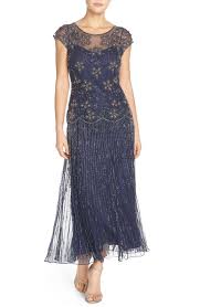 Pisarro Nights Embellished Mesh Gown Regular Petite Nordstrom Mother Of Groom Dresses Groom Dress Bride Clothes