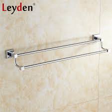 Towel rails and bathroom heaters designed to provide both heat and style in any interior. Home Improvement Wall Mounted Chrome Double Towel Rail Rack Holder Bar Bathroom Hardware Plumbing Fixtures