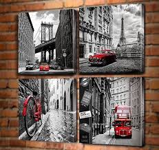 Paris Black And White Canvas Prints Black And White Photos Wall Art City Cityscape Canvas P Https Www Amazon Com Dp B077988hs4 Ref Cm Sw Trendy Wall Art Eiffel Tower Wall Art City Wall Art