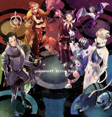 Pokemon X Y Elite Four Pokemon Anime Pokemon Kalos