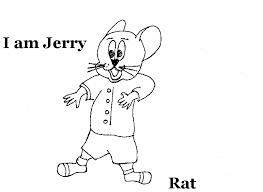Kangaroos have privileges in their abilit. Rat Coloring Printable Page For Kids