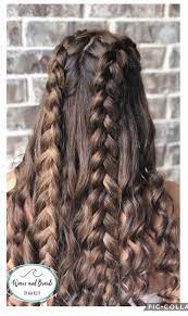 2 Pancake Dutch Braids Waves Braided Hairstyles Braided Bangs Hairstyles Hairstyles With Bangs