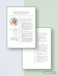 Operations Associate Manager Resume Template In 2020 Manager Resume Resume Template Resume