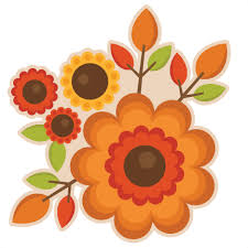 Freebie Of The Day Fall Flower Group Model Sku Fallflowergroup082016 Fall Clip Art Folk Art Flowers Fall Flowers