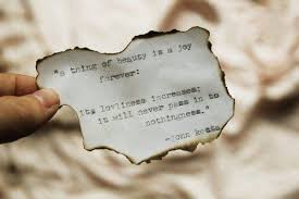 The Beginning Lines Of John Keats Poem Endymion Keats John Keats John Keats Poems